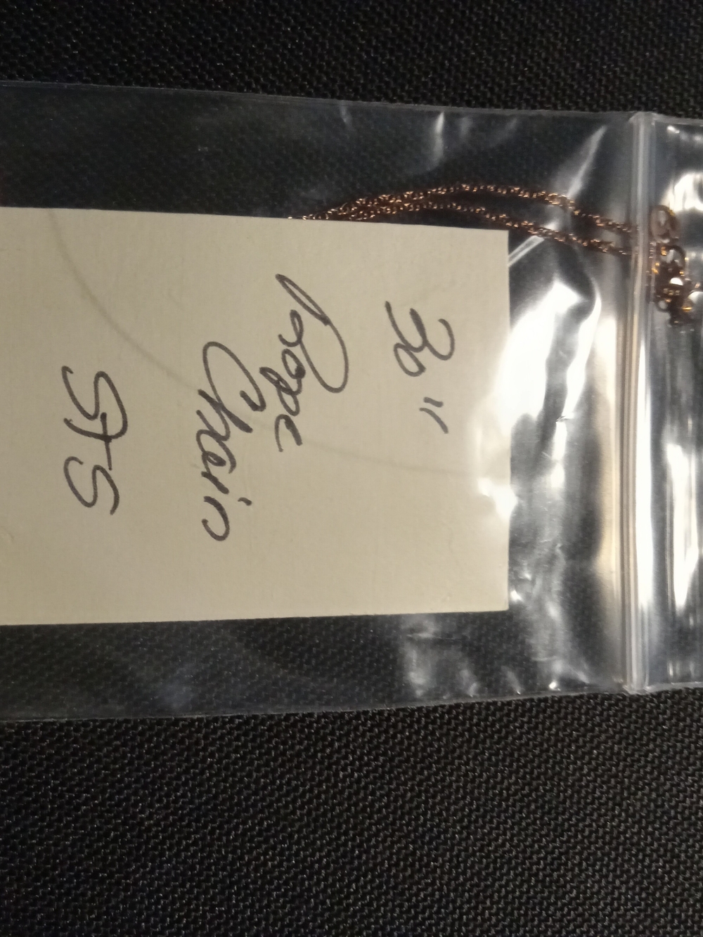 Rose Gold Women's Pendant Necklace - Unbranded